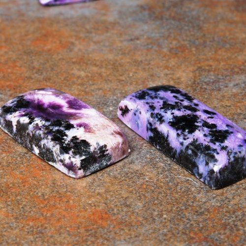 Mixed Shaped Charoite Cabochons